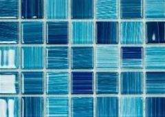 CRYSTAL GLASS TILE BLUE BLEND - 4CSBVV33