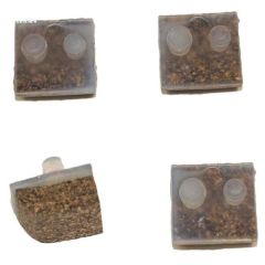 HAYWARD P/V VINYL CORK POD SHOES (PKG/4) - AXV014FNP