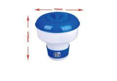 FLOATING POLYMER CHLORINE DISPENSER - B063